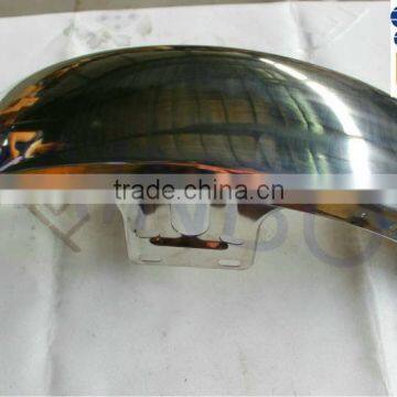 Auto rickshaw passenger tricycle high quality spare parts front fender stainless,mudguard