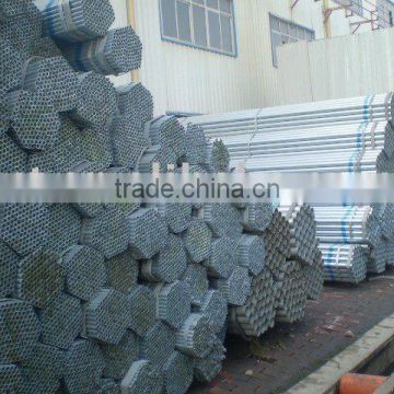 Pre-galvanized welded tube