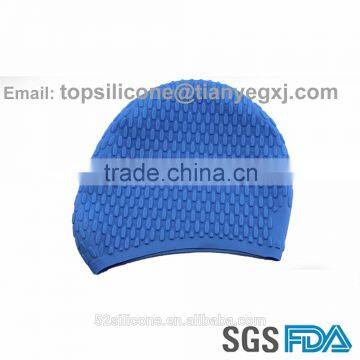 Custom Logo Adult Kid Size Silicone Swim Cap,professional Silicone Swimming Cap Manufacturer photo-4