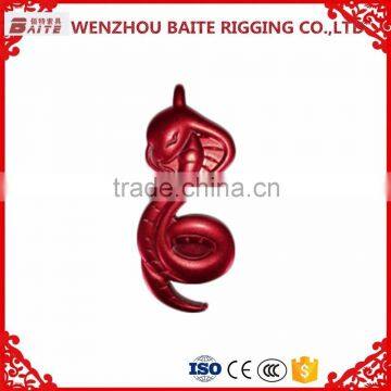 Wholesale snake shaped souvenir metal wine stopper hardware /wine stopper