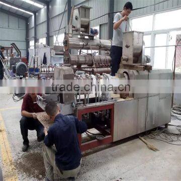 2016 New twin screw extruder for pet food fISH feed