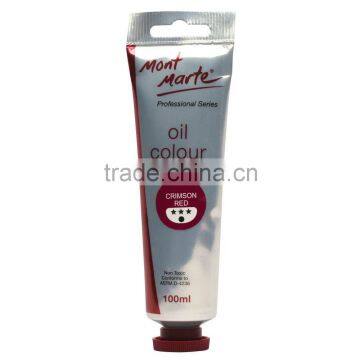 Mont Marte Oil Paint 100mls - Crimson Red