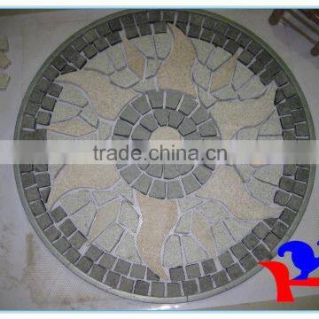 Beautiful Sun Style paver used in garden