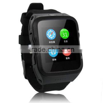 3G WCDMA Android V5.1 Smart Watch Phone Wifi Bluetooth Smartwatch GPS Sport Wristwatch 1.54" PWM Screen HD 2.0M Camera