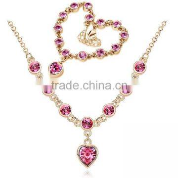 Imitation Pearl Necklace Jewelry Set , Wholesale Indian Jewelry ,pearl Necklace