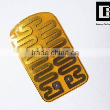 flexible 3.7v/5v/7.4v/12v PET/PI heated foil for insole inserts