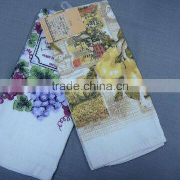 beautiful tea towel hand towel printed kitchen towel