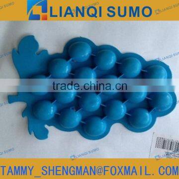 FDA Food Grade TPE Ice Cubes Tray , Ice Cubes Mould , Ice Tray Grape-shaped photo-3