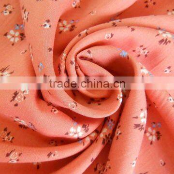 polyester printed micro peach fabric