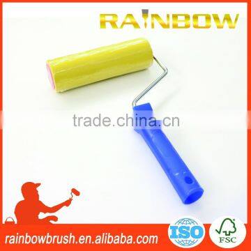 Rubber paint roller