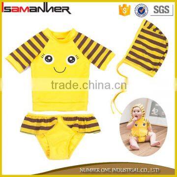 Baby girls cartoon character one piece swimsuit cute cartoon baby swimwear