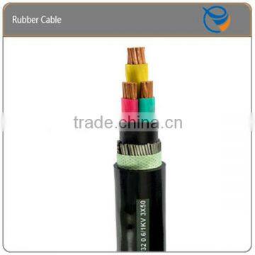 Rated voltage 1.9/3.3KV and below shearer flexible mining cable