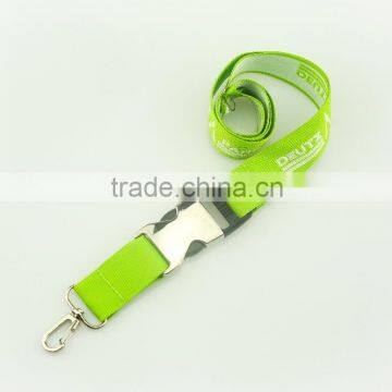 H & M fashion 20mm metal lobster woven lanyard with clip