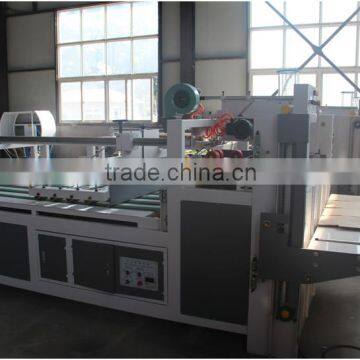 Hotsale semi-automatic folder gluer carton box making machine