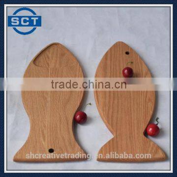 Eco-Friendly Premium Wooden Chopping Board Wood Cutting Board Fish Cat Shaped