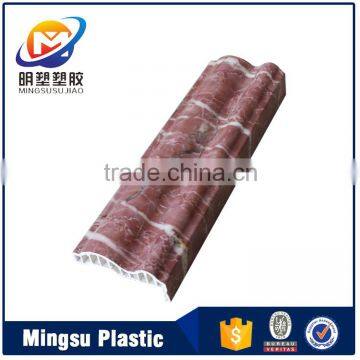 PVC artificial marble lines for interior decoration materials