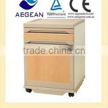 AG-BC008 Wheel movable ABS bedside locker