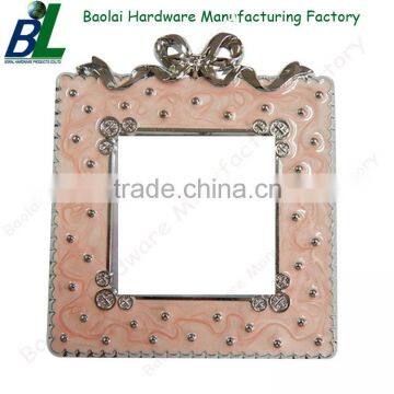 Quality resin polly colored funny photo frame for wedding gifts