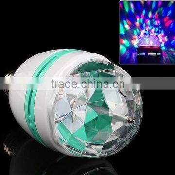 CE Approved Festival Party Mini Laser Magic Colorful Rotating Led Bulb Lamp RGB Led Color Changing Led Light Quality Choice photo-4