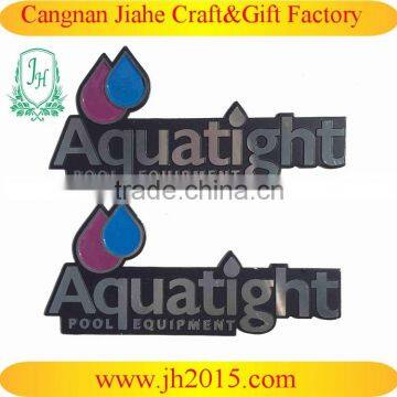 Custom High quality aluminum stamping Metal nameplate Metal logo