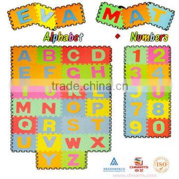 EVA foam interlocking floor mats/Alphabet Puzzle mat