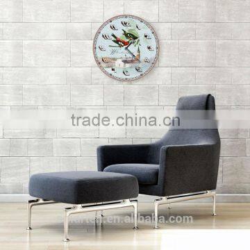 Promot Two Bird Garden Digital Kitchen Wall Time Clock photo-3