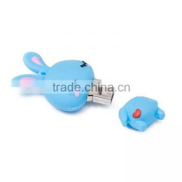 Custom Cartoon Rabbit Usb Flash Drive photo-3