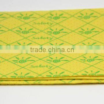 printed nonwoven table cleaning cloth