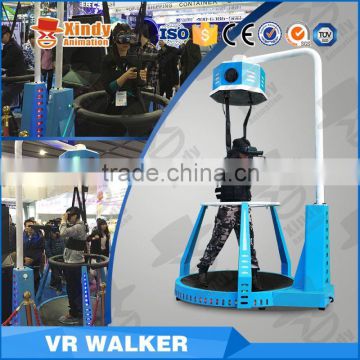 Fantastic virtual reality treadmill simulator 9D VR walker