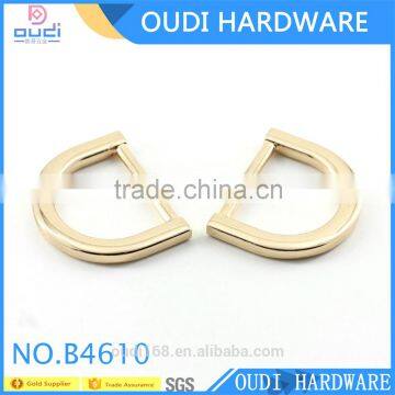 Fashion Leather Bag Making Accessories Hot selling Metal Bag Buckle Hardware D Ring