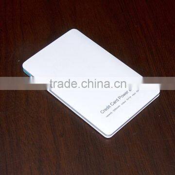 Built in Cable Credit Card 2000mAh Power Bank photo-5