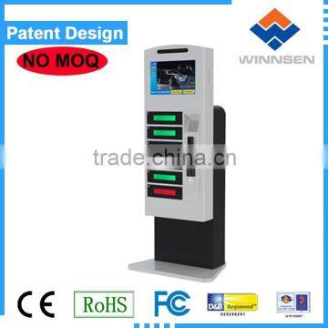 Fast Charge Floor Standing Card Reader Cell Phone Charging Kiosk Locker Cell Phone Charging Station APC-06B photo-4
