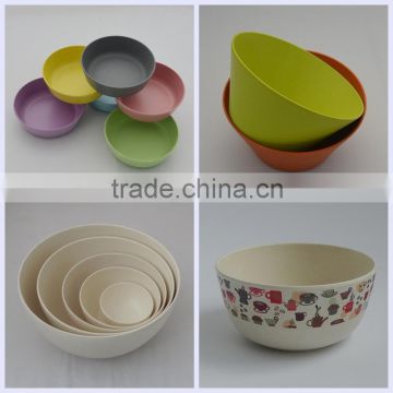 Eco-friendly Bamboo fiber Round Bowl