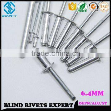 FACTORY 6.4MM ALUMINUM BLIND RIVETS photo-3