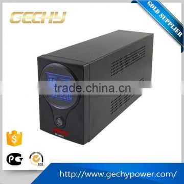 BE-600v online pure sine wave LCD display Unintrruptible Power Supply/UPS China for office computer