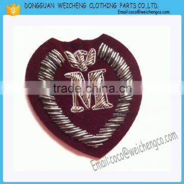 Hand Embroidery Italy Cap Badges