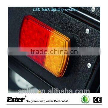 Electric ESTER Tricycle Rickshaw With LED Light 8 FUN Motor photo-5