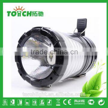 Outdoor Camping LED Lantern Lights 16+1 Fashion Golden Color Design Super Bright LED Tent Light Plastic Flashlight Portable Lamp photo-2