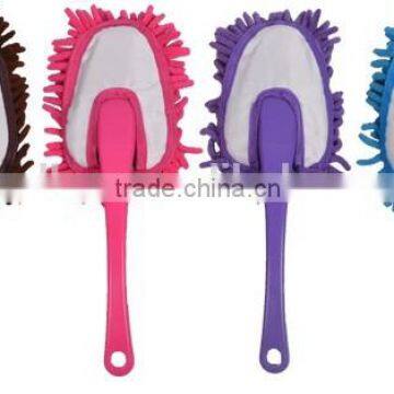 Hot Selling Colourfur Cleaning Mini Plastic Handle Chenille Duster