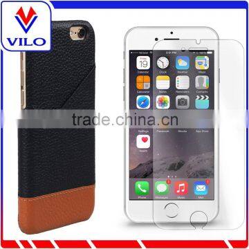 Genuine Leather Mobile Phone Case For IPhone 6+Screen Protector for IPhone 6 photo-6