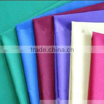 PU coated 190T taffeta polyester lining fabric