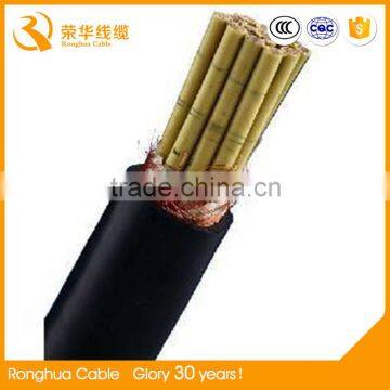 PVC insulated and sheathed control cable with steel tape shield