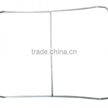 portable curved display banner backdrop stand