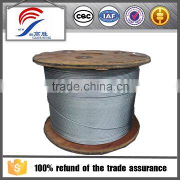 7x7 galvanized steel wire