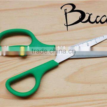 5" Stationery Stainless Steel Student Scissors With Plastic Handle BD-S1706