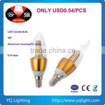 LED Lamp 5W E14 LED Candle Bulb photo-4