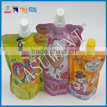 Baby food pouch with spout/ Juice packing bag/Plastic bag for drinks                        
                                                Quality Choice