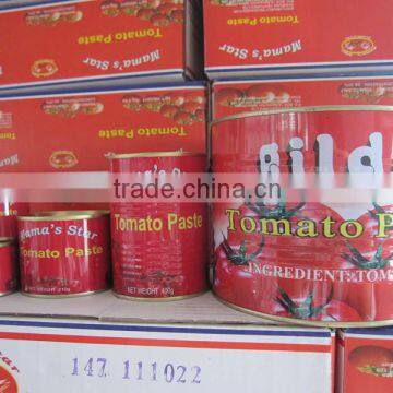 Tomato Paste Brands concentration 28-30%