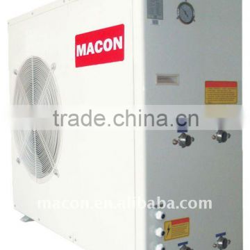 Air source multi-function heat pump heating system family using R410a