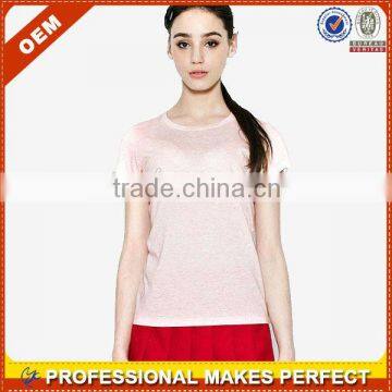 OEM Plain Cotton Girls Tshirts for Printing